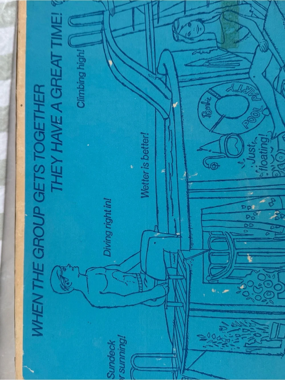 Vintage 1973 Mattel Barbie's Pool Party # 7897